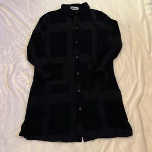 Mordenmiss Long black shirt